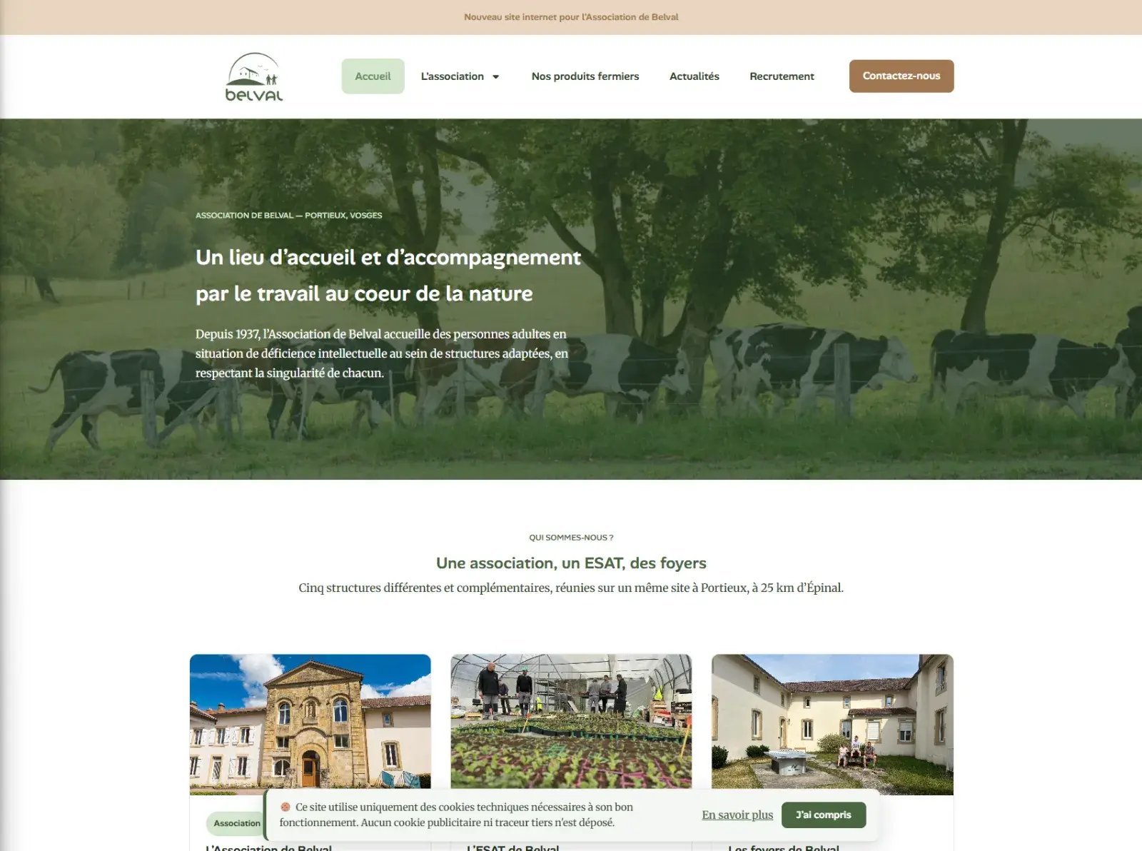 Le site de Association de Belval